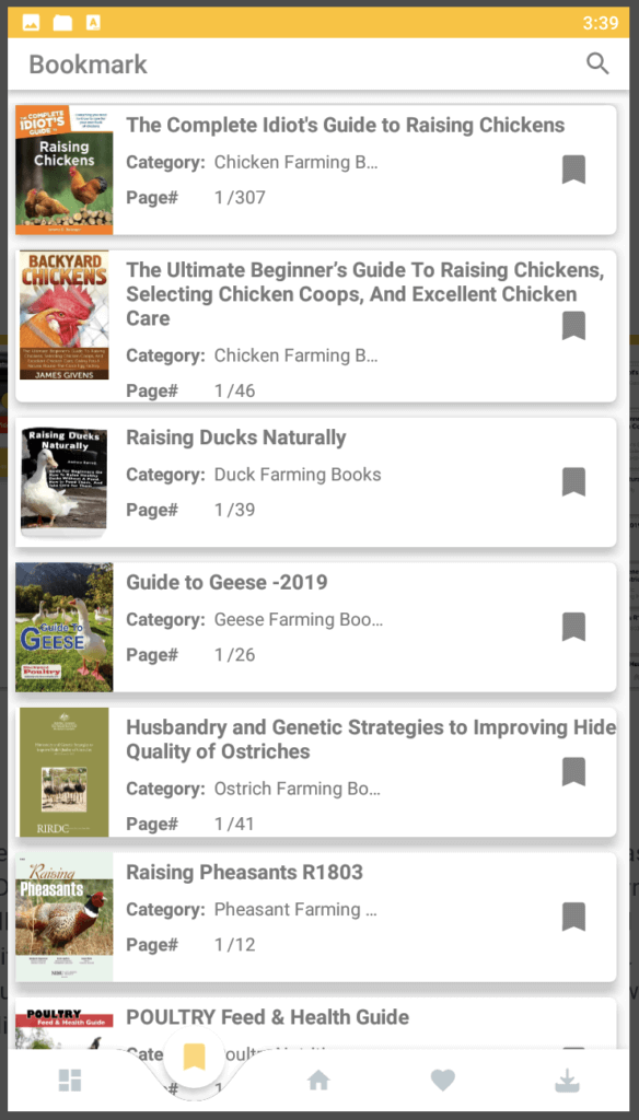 Poultry farming learning apps: Organic Poultry Farming Books app