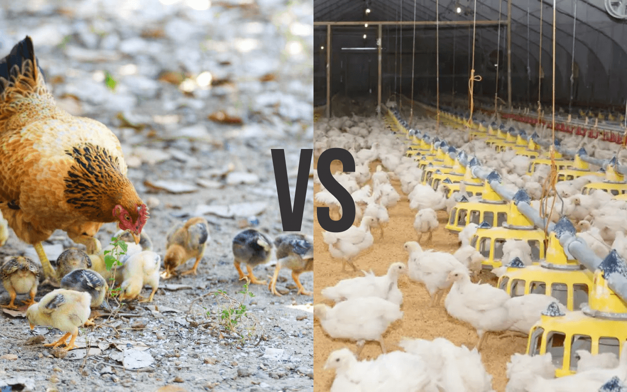 Free range vs deep litter